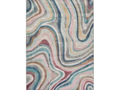 Alfombra interior - abstracto - multicolor - 140 x 200 cm - PARMA