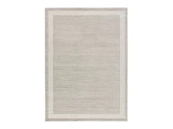 Alfombra interior - abstracto - crema - 80 x 150 cm - HL-BORDER