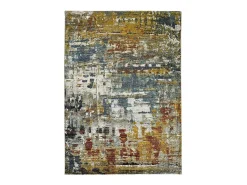 Alfombra interior - abstracto - multicolor - 80 x 150 cm - NAIA