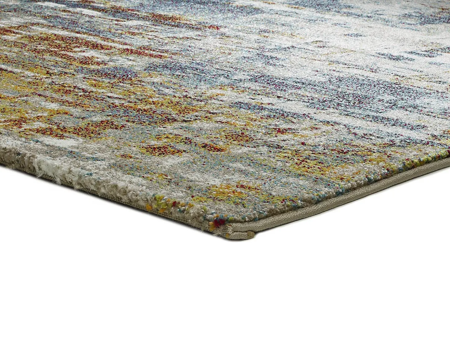 Alfombra interior - abstracto - multicolor - 80 x 150 cm - NAIA