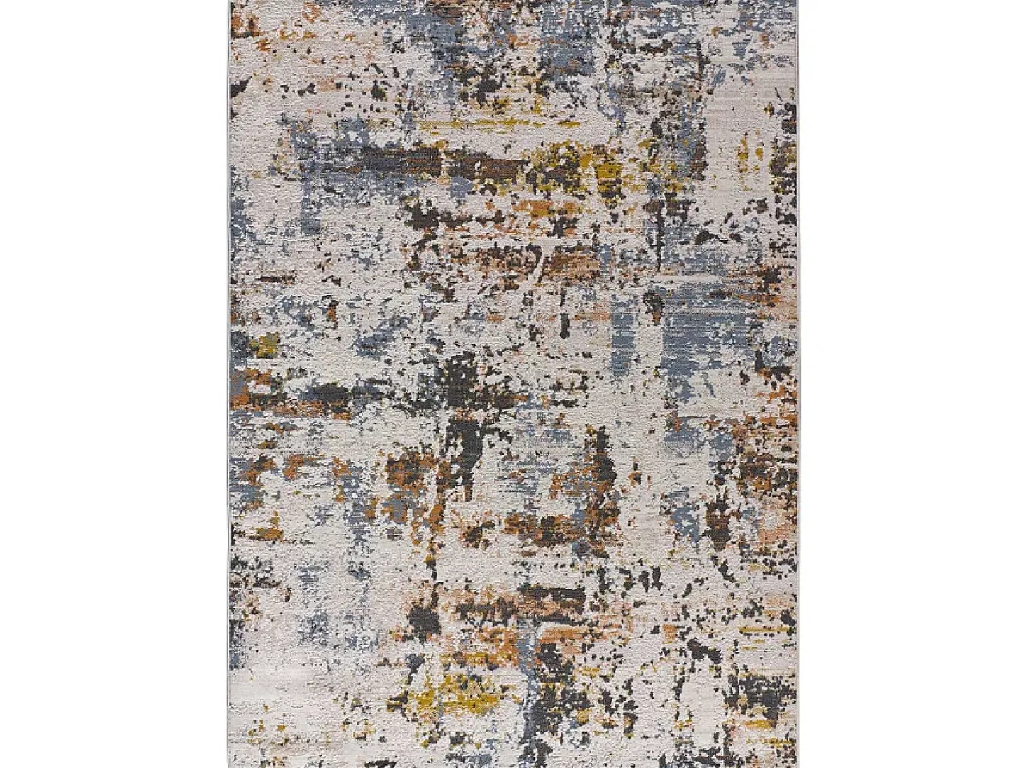Alfombra interior - abstracto - multicolor - 77 x 150 cm - SPRINGS