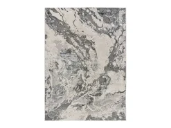 Alfombra interior - abstracto - gris - 80 x 150 cm - AGATA