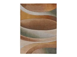 Alfombra interior - abstracto - multicolor - 80 x 150 cm - SORA