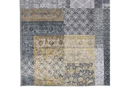 Alfombra interior - abstracto - gris - 120 x 170 cm - NEILA