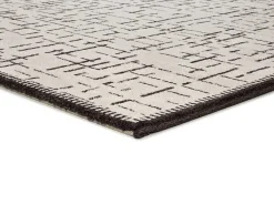 Alfombra interior - abstracto - blanco - 200 x 290 cm - RETRO