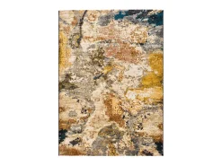 Alfombra interior - abstracto - multicolor - 200 x 240 cm - ANOUK