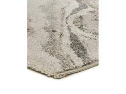 Alfombra interior - abstracto - beige - 80 x 150 cm - WEIMAR