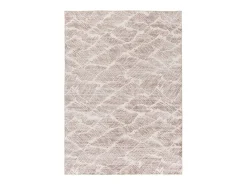 Alfombra interior - abstracto - beige - 140 x 200 cm - CLASS