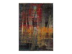 Alfombra interior - abstracto - multicolor - 60 x 120 cm - BIANCA