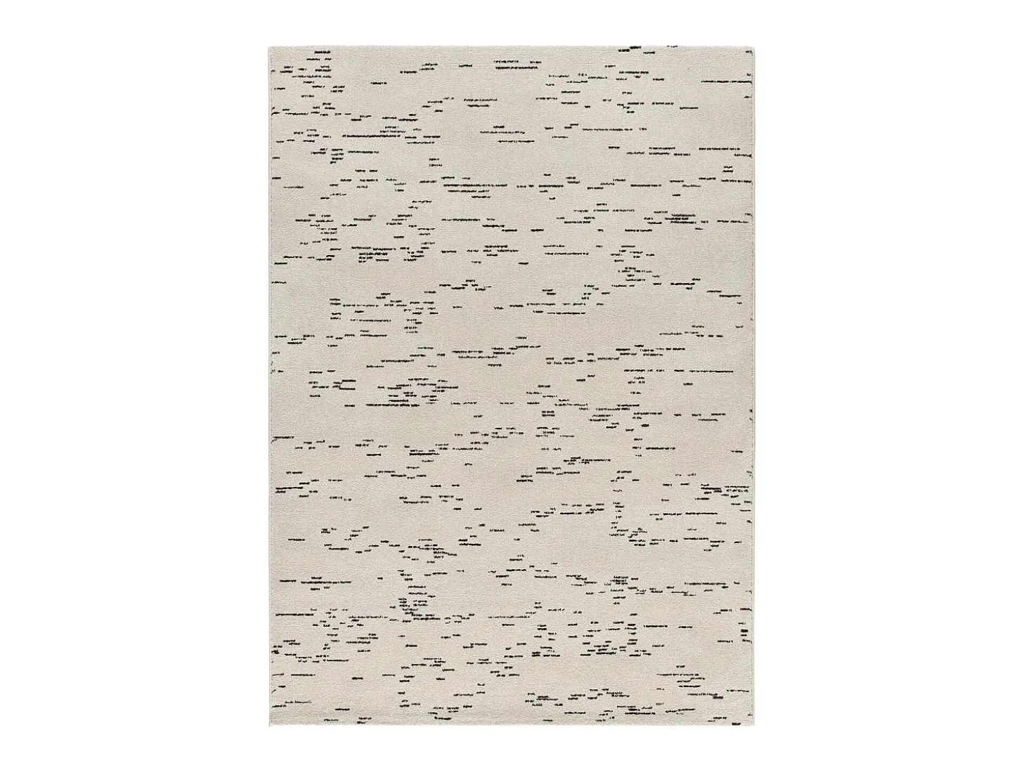 Alfombra interior - abstracto - blanco - 80 x 150 cm - RETRO