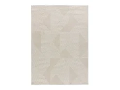Alfombra interior - abstracto - crema - 80 x 150 cm - HL-GEOMETRIC