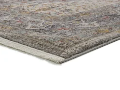 Alfombra interior - abstracto - gris - 120 x 170 cm - SAROUGH
