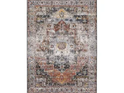 Alfombra interior - abstracto - multicolor - 140 x 200 cm - SHIRAZ