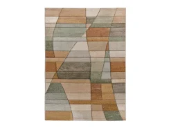 Alfombra interior - abstracto - multicolor - 160 x 230 cm - SORA