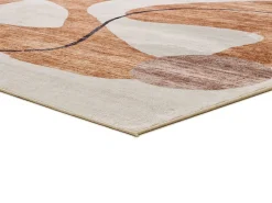 Alfombra interior - abstracto - naranja - 80 x 150 cm - CLASS