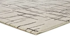 Alfombra interior - abstracto - blanco - 200 x 290 cm - RETRO