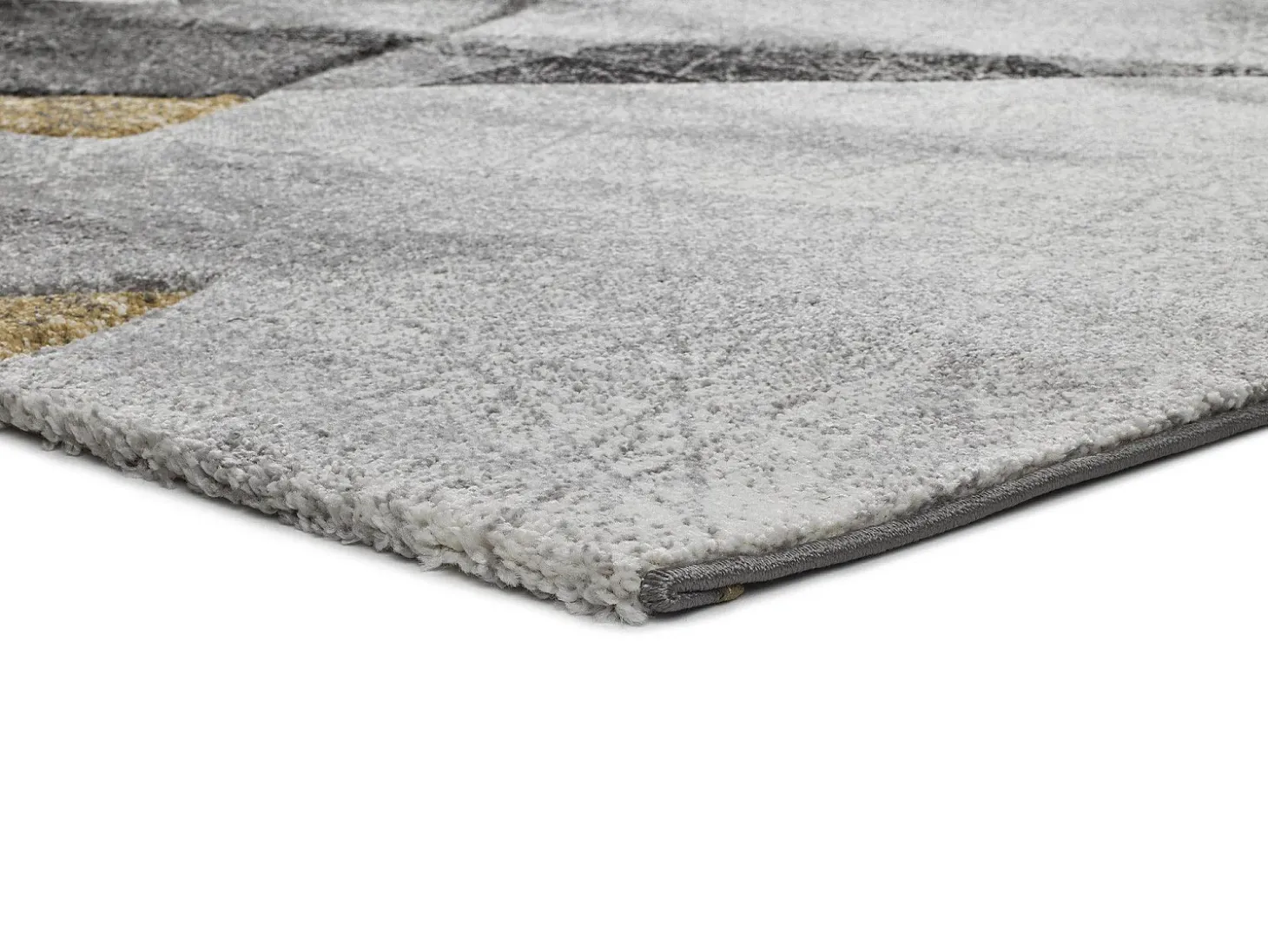 Alfombra interior - abstracto - gris - 140 x 200 cm - BIANCA