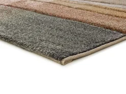 Alfombra interior - abstracto - multicolor - 140 x 200 cm - SORA