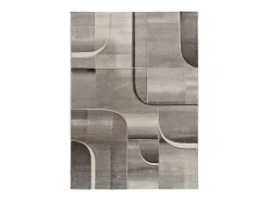 Alfombra interior - abstracto - gris - 80 x 150 cm - MEDEL