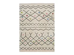 Alfombra interior - bereber - blanco - 133 x 190 cm - KASBAH
