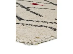 Alfombra interior - bereber - blanco - 160 x 230 cm - KASBAH