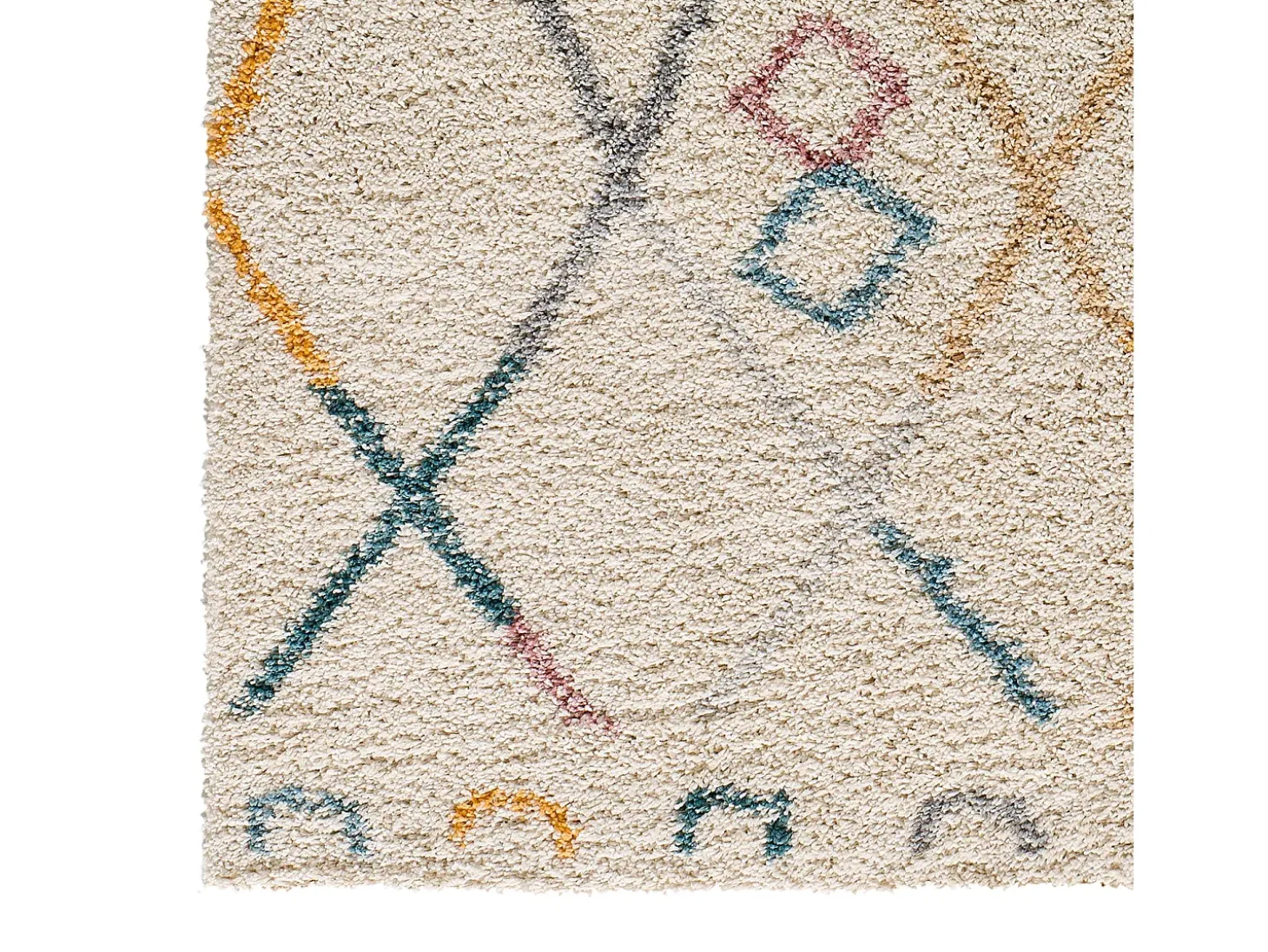 Alfombra interior - bereber - multicolor - 160 x 230 cm - ULAI