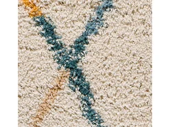 Alfombra interior - bereber - multicolor - 133 x 190 cm - ULAI