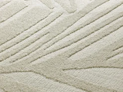 Alfombra interior - botánico - blanco - 133 x 190 cm - SENSATION
