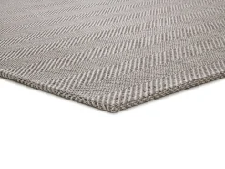Alfombra interior - chevron - plata - 120 x 170 cm - ESPIGA