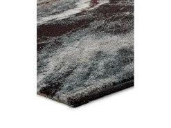 Alfombra interior - efecto mármol - gris - 160 x 230 cm - MARMOL MADERA