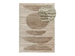 Alfombra interior - escandinavo - beige - 120 x 170 cm - LIMA