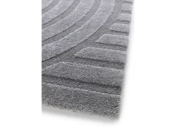 Alfombra interior - escandinavo - gris - 80 x 150 cm - SNOWY