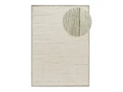 Alfombra interior - escandinavo - crema - 200 x 290 cm - CANDELA