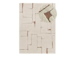 Alfombra interior - escandinavo - crema - 200 x 290 cm - CANDELA