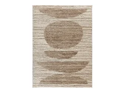 Alfombra interior - escandinavo - beige - 140 x 200 cm - LIMA