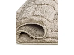 Alfombra interior - escandinavo con relieve - piedra - 126 x 190 cm - JUNO