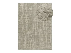 Alfombra interior - escandinavo - plata - 120 x 170 cm - LIMA
