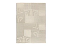 Alfombra interior - escandinavo - blanco - 133 x 190 cm - ZEN
