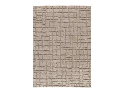 Alfombra interior - escandinavo con relieve - piedra - 190 x 285 cm - JUNO