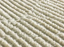 Alfombra interior - escandinavo - crema - 140 x 200 cm - LIMA