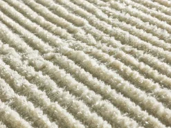Alfombra interior - escandinavo - crema - 140 x 200 cm - LIMA