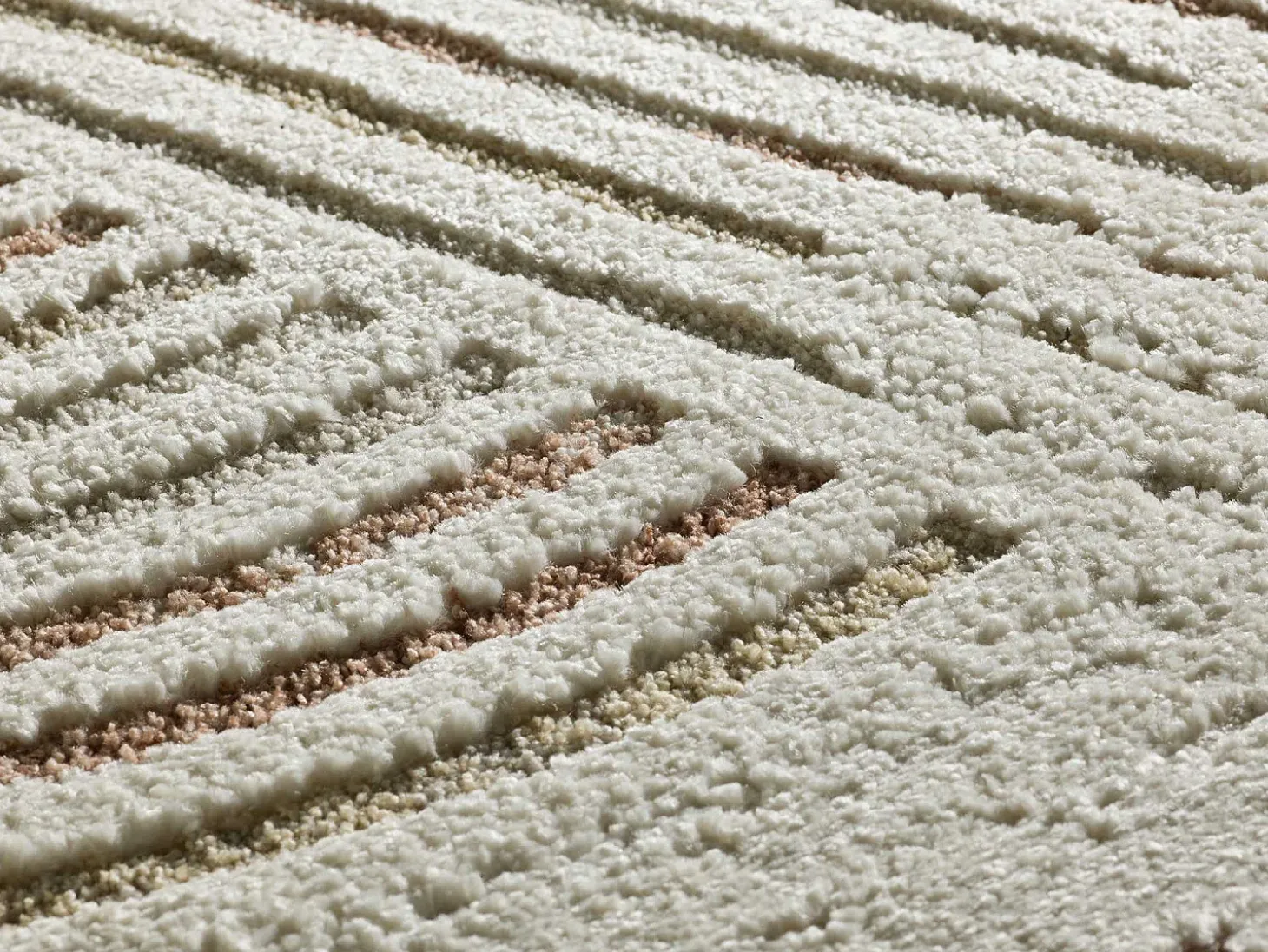 Alfombra interior - escandinavo - multicolor - 120 x 170 cm - CANDELA
