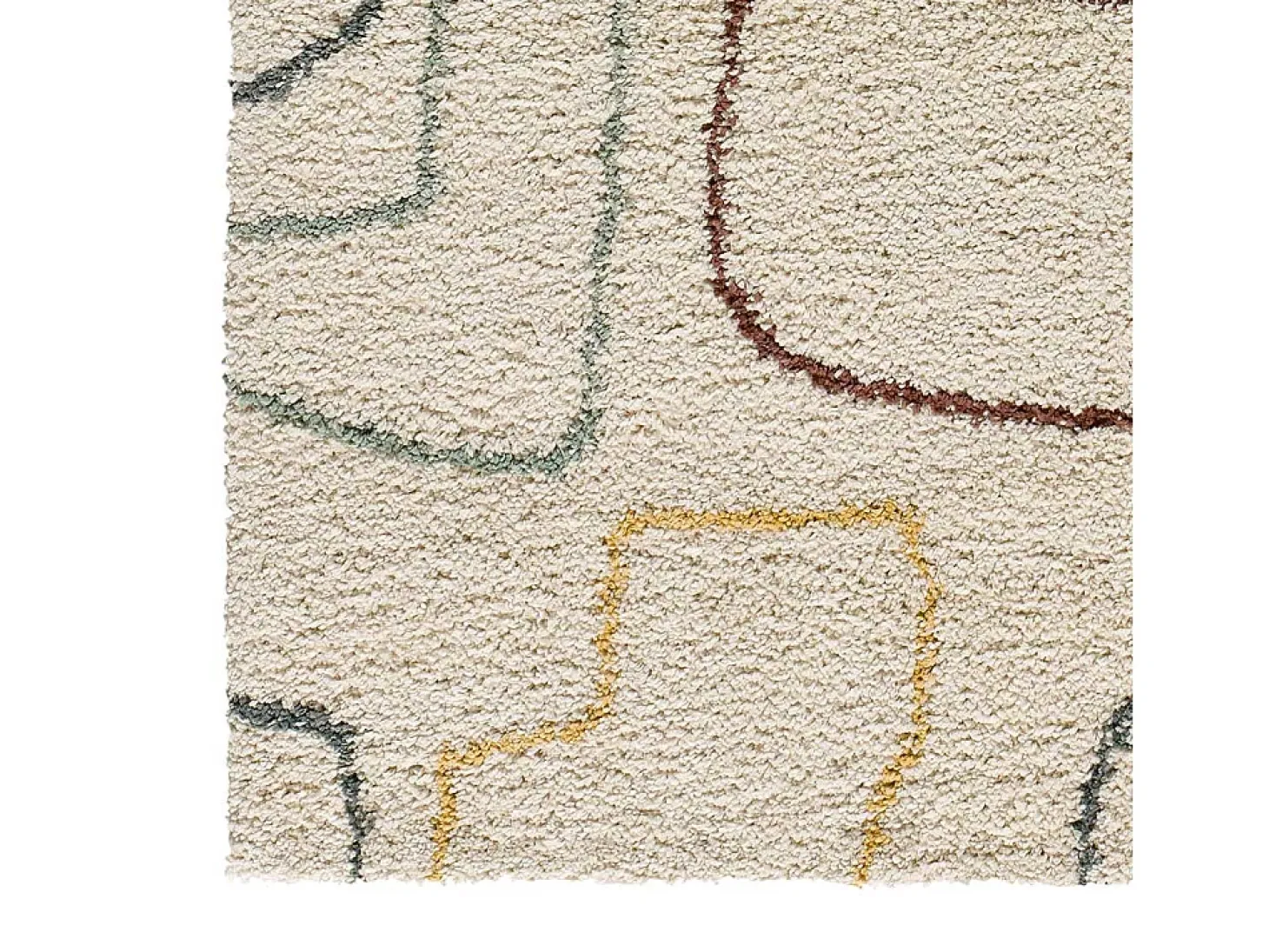 Alfombra interior - escandinavo - multicolor - 80 x 150 cm - MARIS