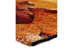 Alfombra interior - floral - multicolor - 120 x 170 cm - KOBY
