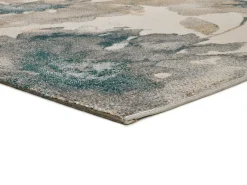 Alfombra interior - floral - multicolor - 80 x 150 cm - SARA