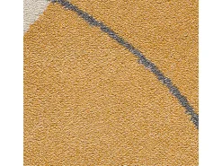 Alfombra interior - formas orgánicas - multicolor - 80 x 150 cm - NEW YORK