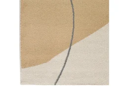 Alfombra interior - formas orgánicas - multicolor - 80 x 150 cm - NEW YORK