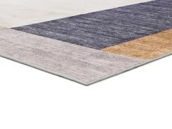 Alfombra interior - geométrico - multicolor - 140 x 200 cm - CLASS
