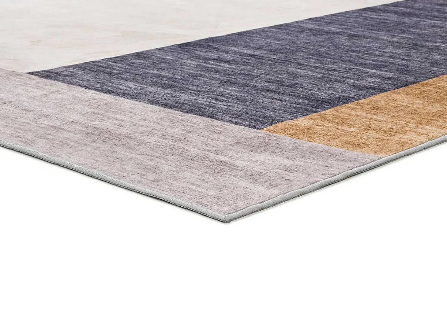 Alfombra interior - geométrico - multicolor - 140 x 200 cm - CLASS