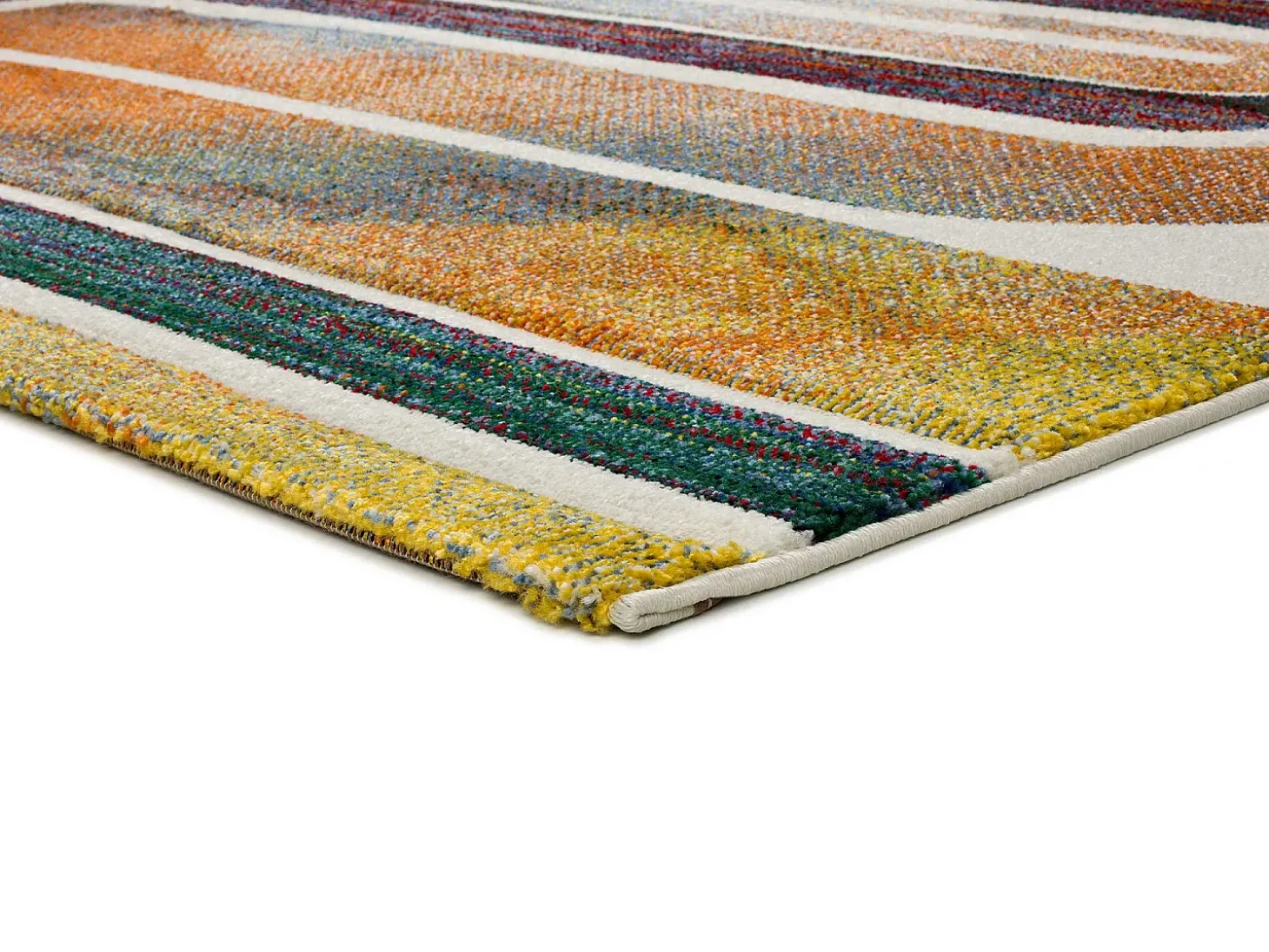 Alfombra interior - geométrico - multicolor - 120 x 170 cm - SYBIL